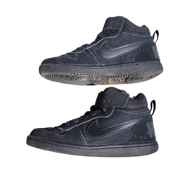 Nike Kids Court Borough High Top Sneaker| 12C - Picture 5 of 6